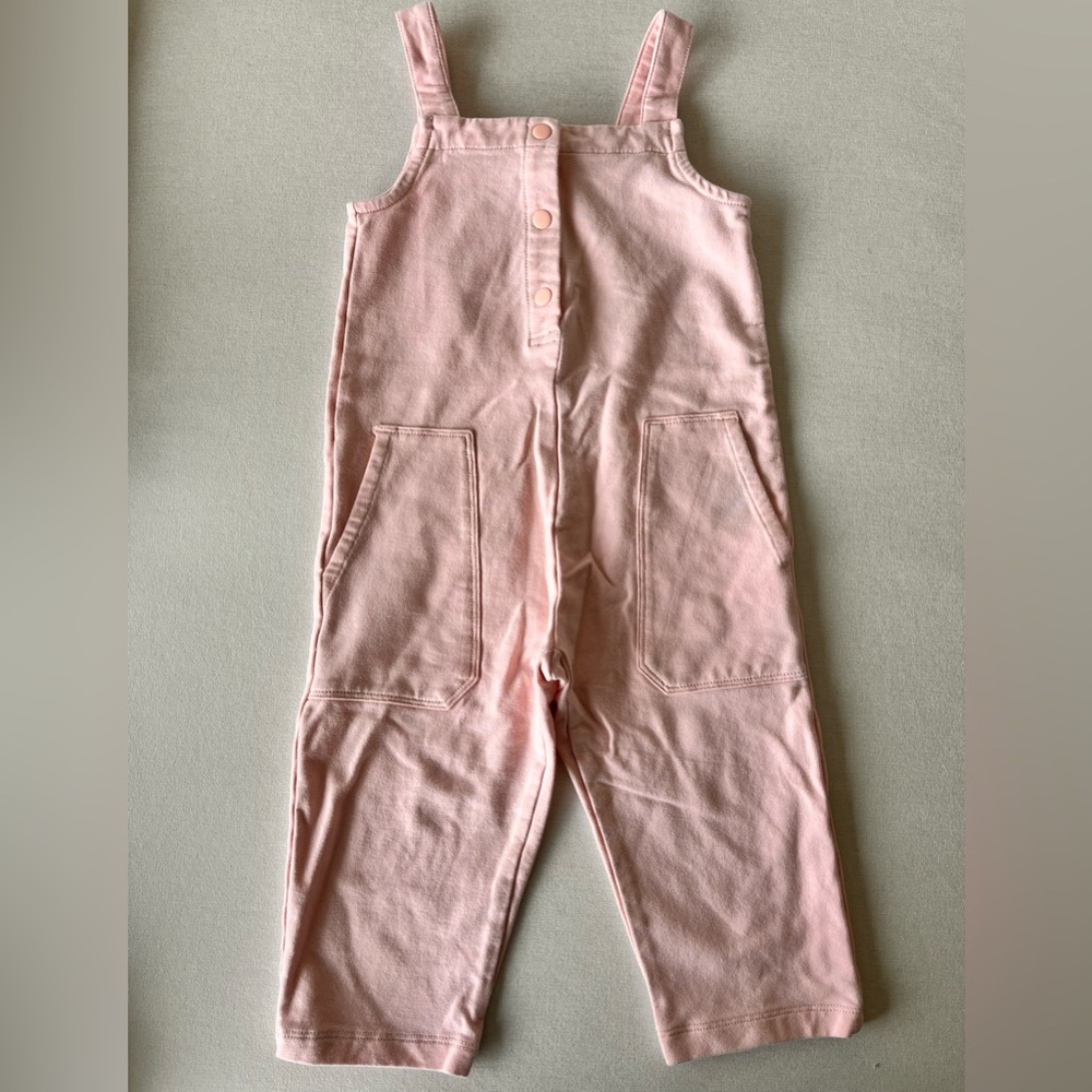 Hanna Andersson Pink Overalls size 3T